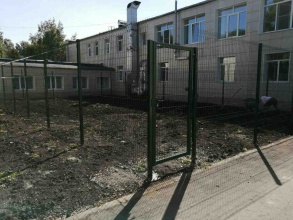 3D заборы для школы 15 метров фото в Снегирях